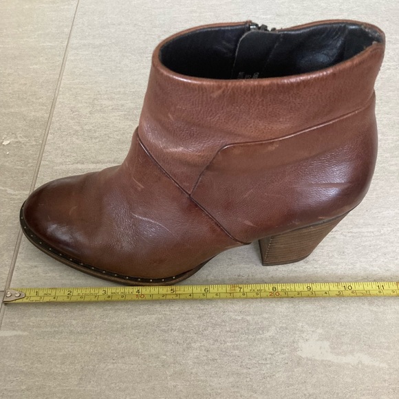 Paul Green brown leather booties EUC! - Picture 12 of 13